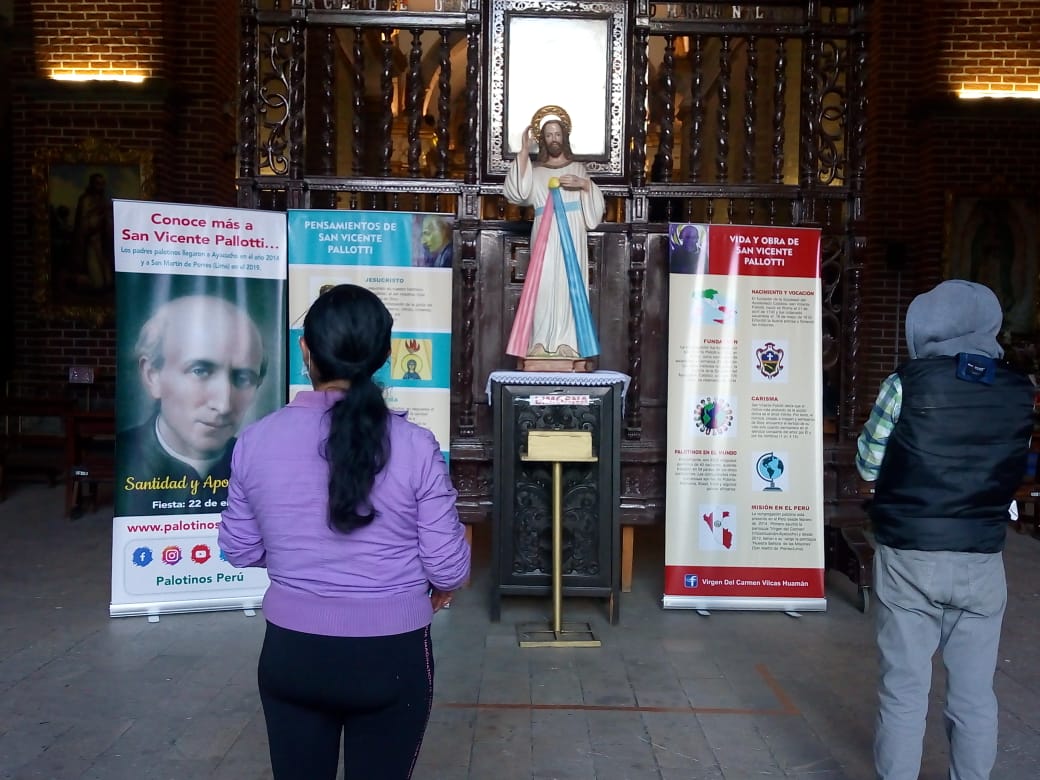 Familia palotina en el Perú celebra a su santo fundador con una exposición itinerante